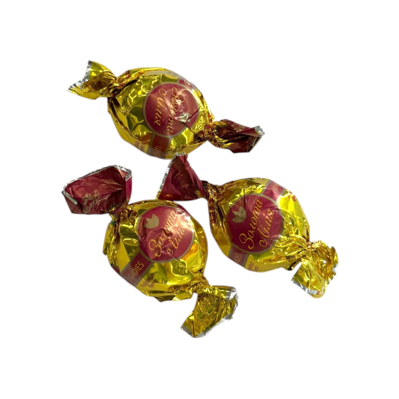 Konti ‘Golden Lily’ Hazelnut Chocolates (Per 100g)